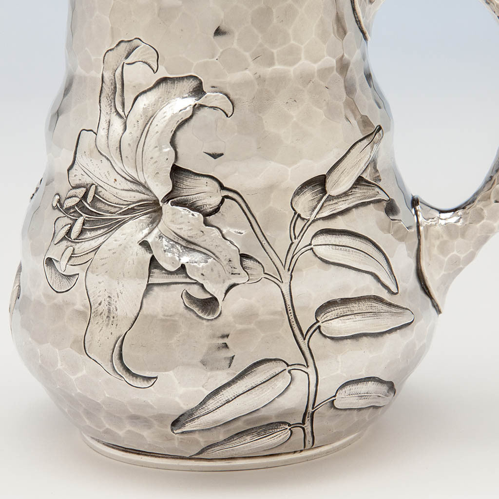 Dominick & Haff Antique Sterling Silver Intaglio Chased Aesthetic