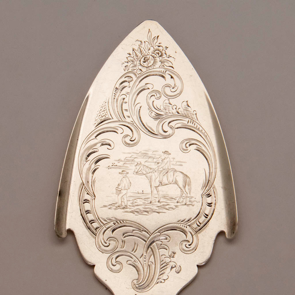 【Special Archives】 1954s SMITH antique ENGRAVED NICKEL & IVORY SMITH & WESSON .38 Single Action