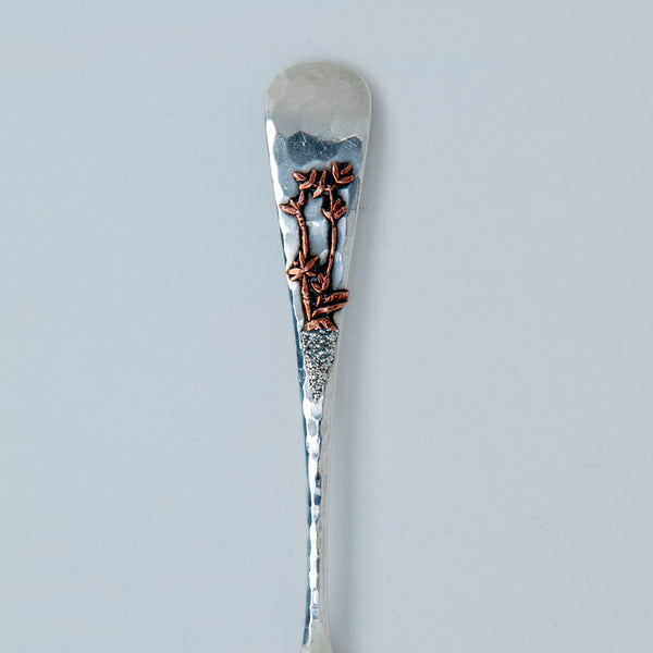 Gorham Mixed Metal Oyster or Fruit Fork, Providence, RI, c