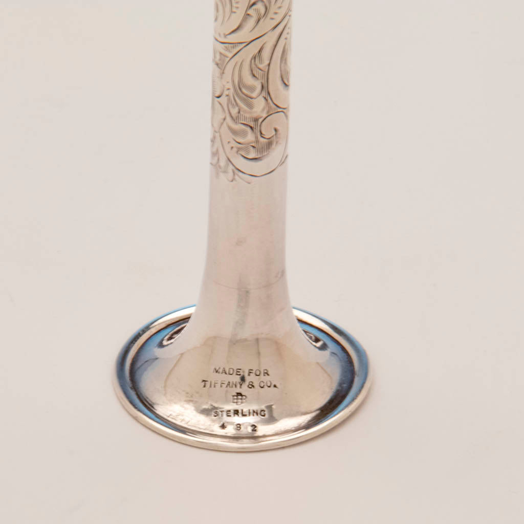 Marks on Tiffany &amp; Co./ Bailey, Banks and Biddle Antique Sterling Silver Horn, Philadelphia, PA, c. 1880
