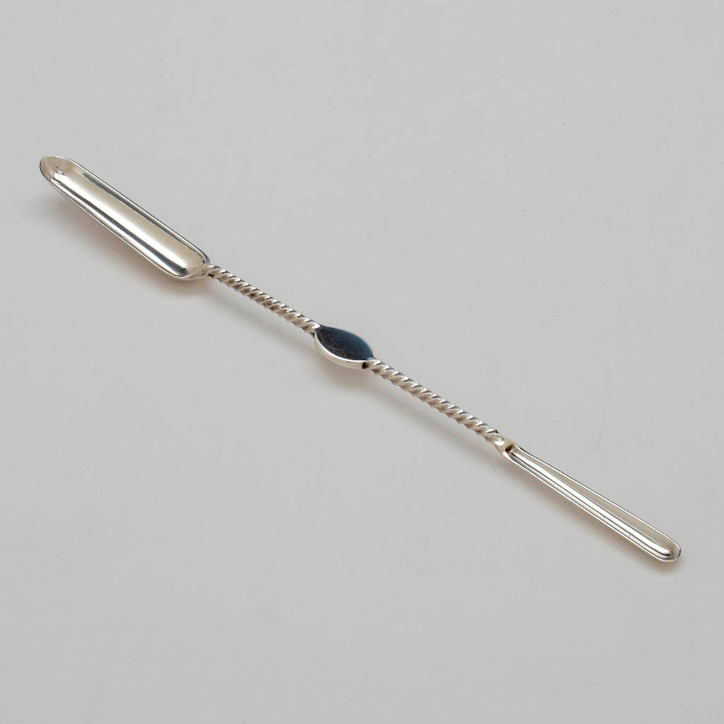Gorham Antique Sterling Silver Marrow Scoop, Providence, RI, c. 1870's
