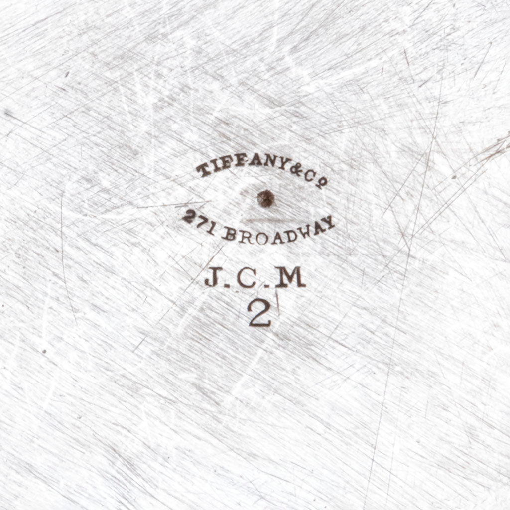 Mark 2 used on Tiffany, Ellis &amp; Co/ Tiffany &amp; Co Made by John C. Moore Coin Coffee Service, NYC, 1852/23