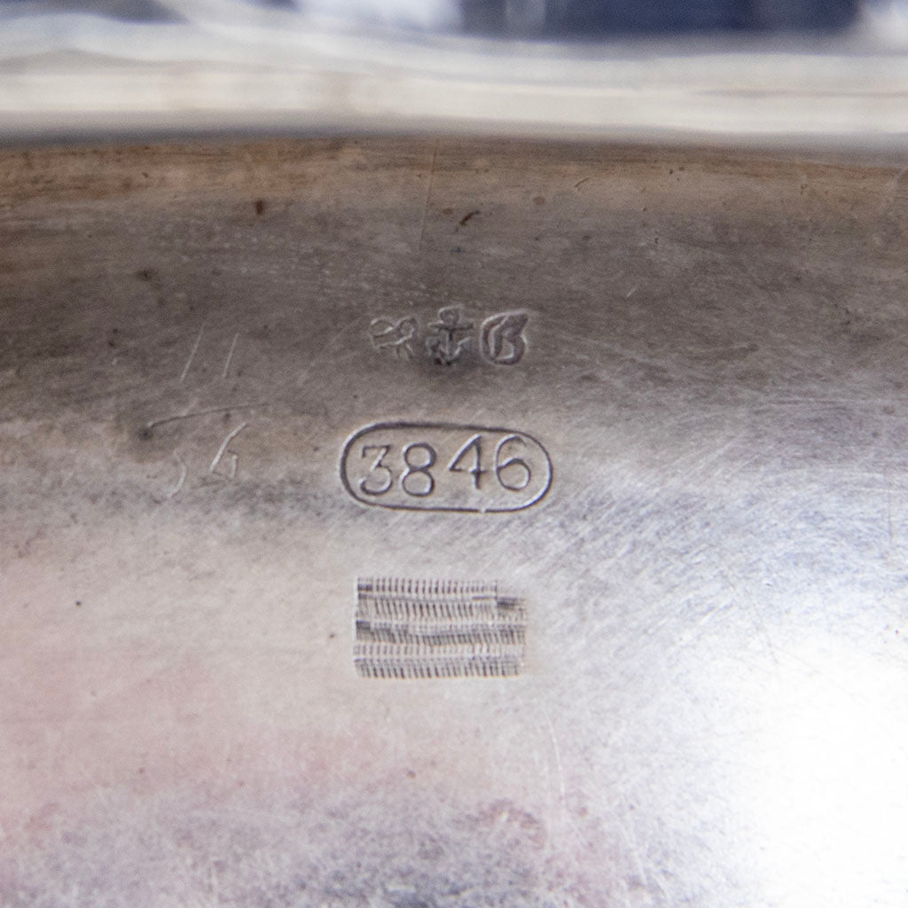 Gorham marks on Gorham Antique Sterling Silver The Rose Service Punch Bowl made for the 1893 Chicago World&#39;s Fair or Columbian Exposition, Providence, RI, 1892