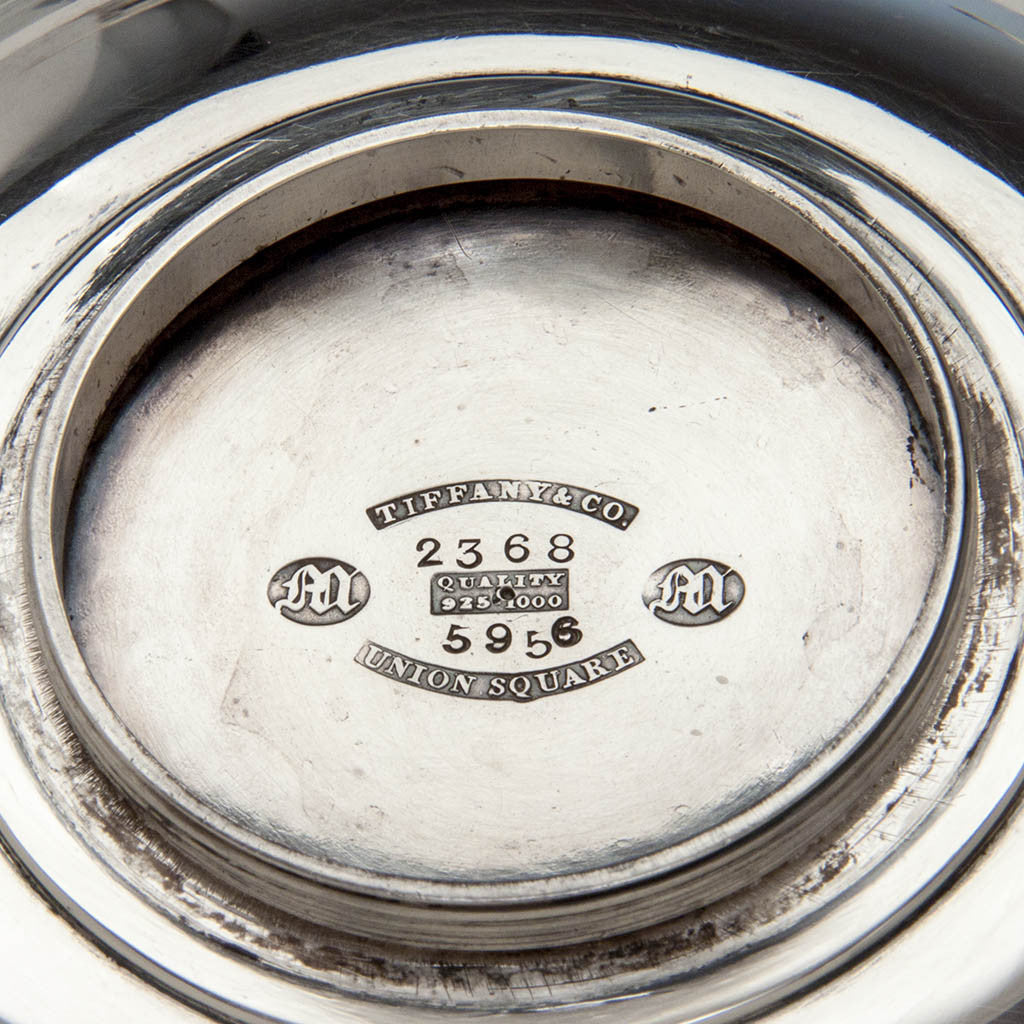 Marks on Tiffany &amp; Co Antique Sterling Silver Figural Garniture Suite, New York City, 1870-75