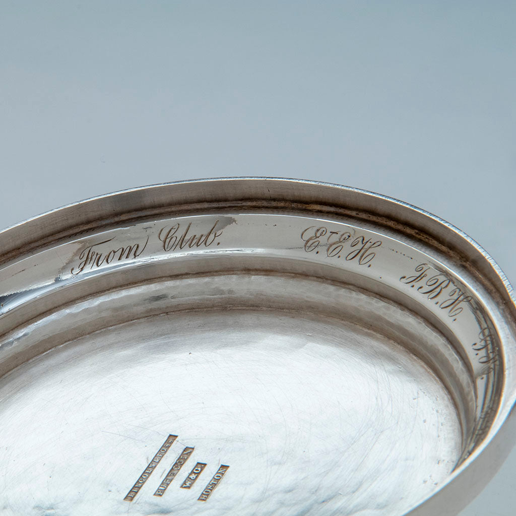 Partial insciption on Cunningham tankard