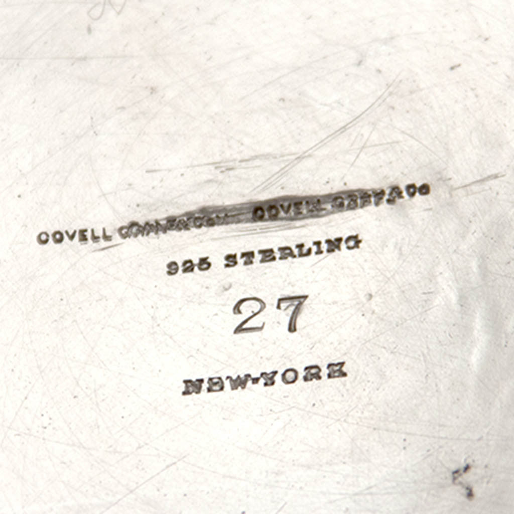 Marks on Gale, Dominick &amp; Haff Antique Sterling Silver Medallion Pitcher and Goblets Set, New York City, 1870-72