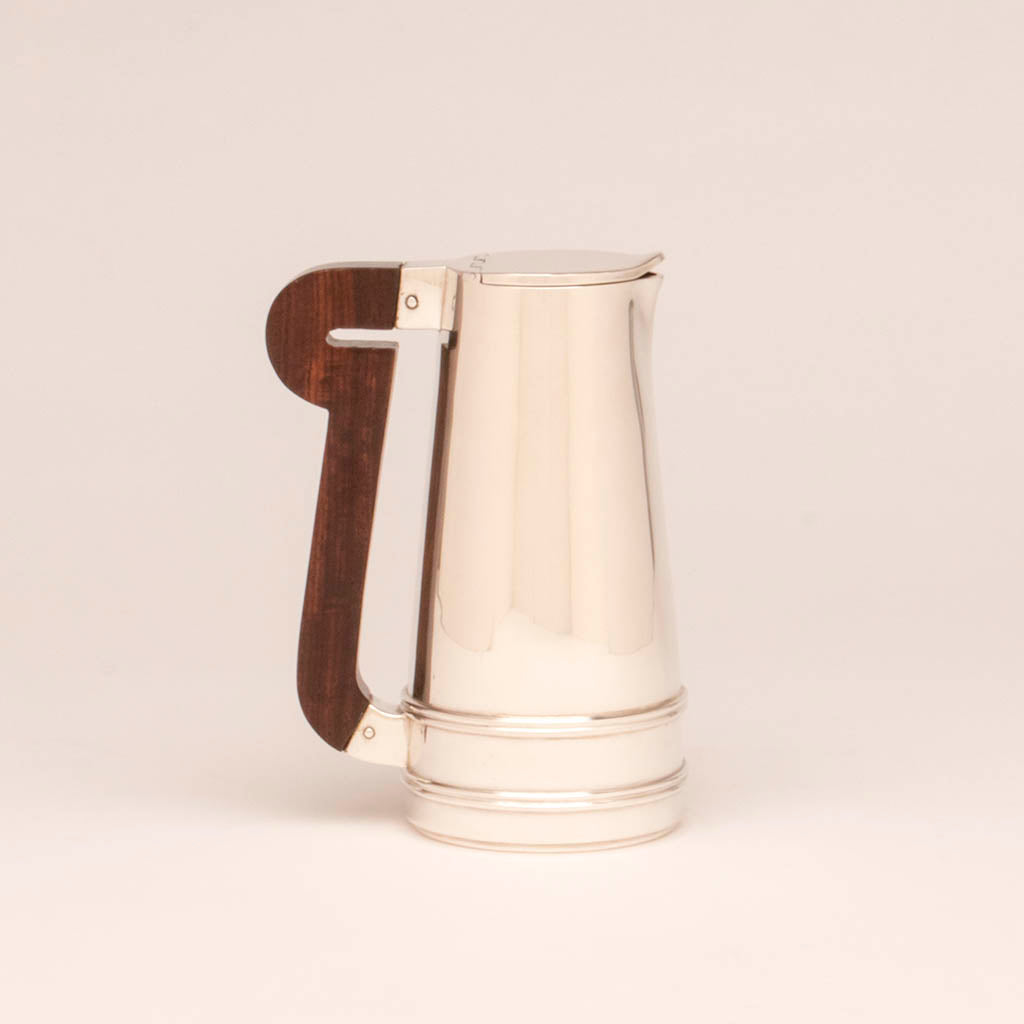 Puiforcat Art Deco Sterling Silver Syrup Pitcher, Mexico, 1942-45