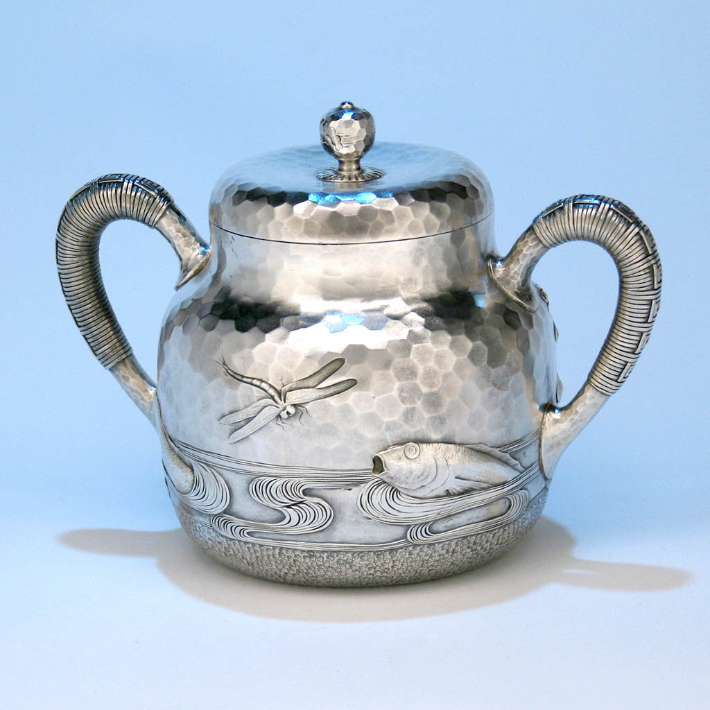 Dominick & Haff Japanesque Antique Sterling Silver Coffee