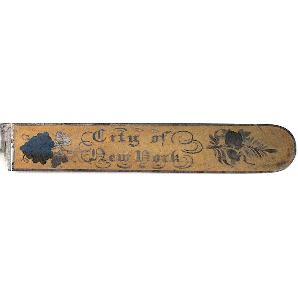 German Classical Fruit Set, c. 1840&#39;s, Engraved with Early American Scenes