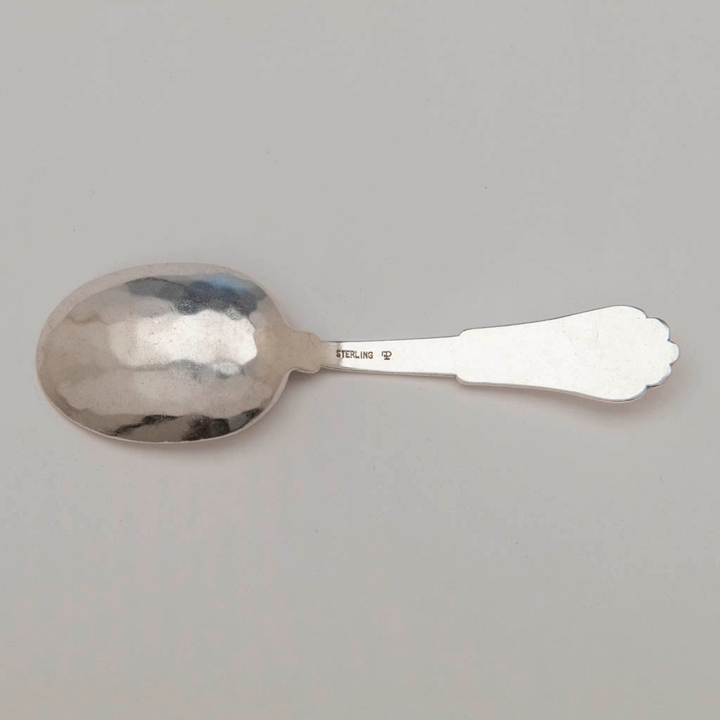 Back of Franklin Porter Sterling Silver Arts and Crafts Baby Spoon, Danvers, MA, 1925-35