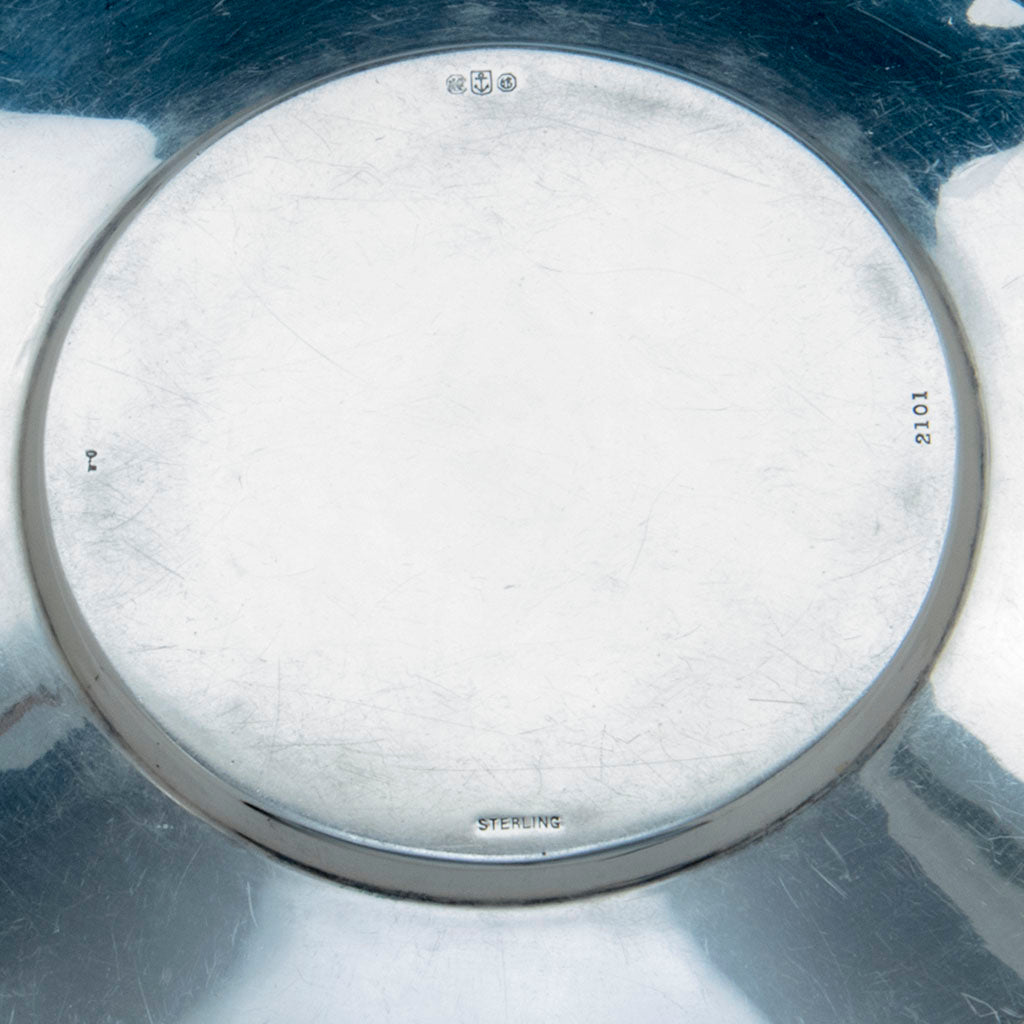 Marks on Gorham Antique Sterling Silver Paten, Providence, RI, 1906