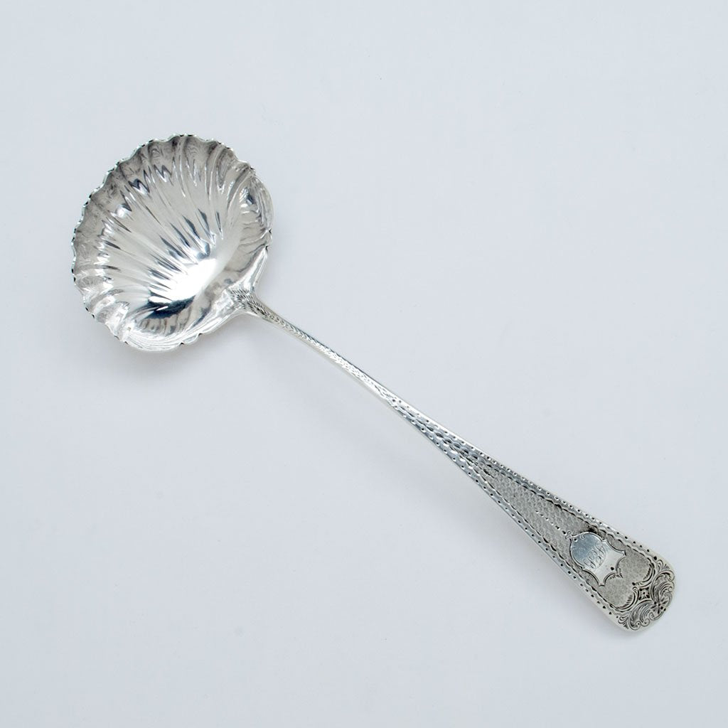 S. Kirk and Son American Silver Pancake Server, Baltimore, MD, c. 1855