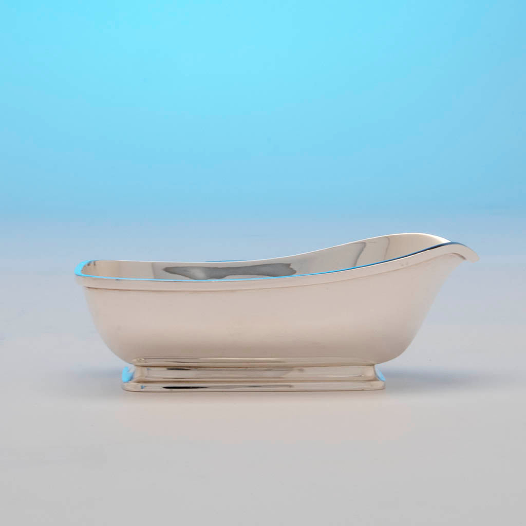 Profile of Tétard Frères French Silver (.950) Art Deco Sauce Boat, Paris, c. 1930